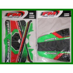 Kit grafiche FM kawasaki 125 - 250 dal 1999 a 2002