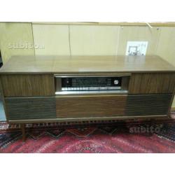 Mobile radio giradischi Grundig anni 70