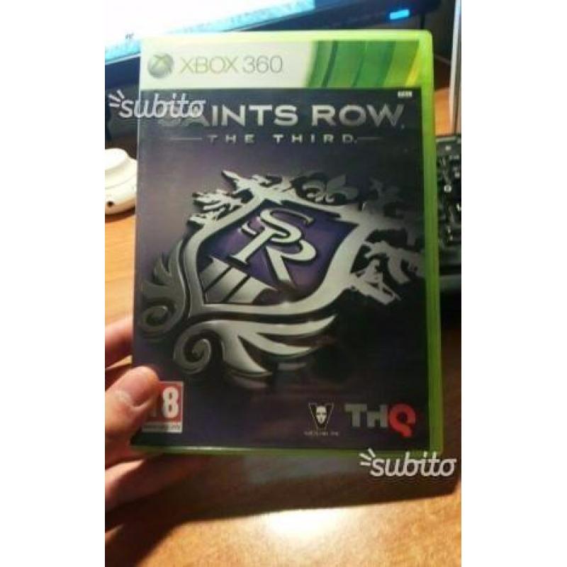 Saints row 3 xbox 360 usato a poco