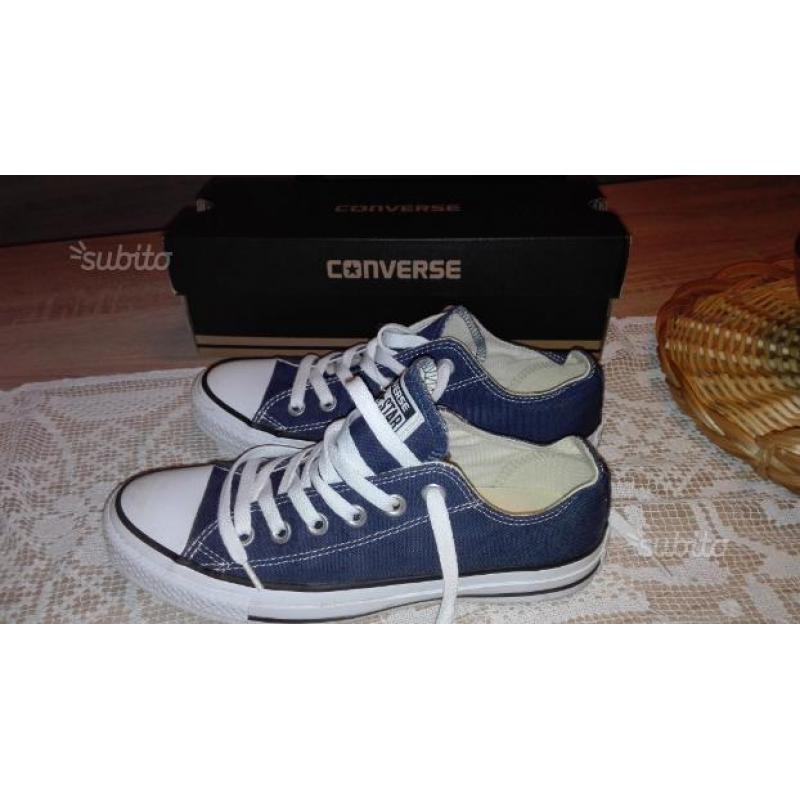 Converse blu 37,5