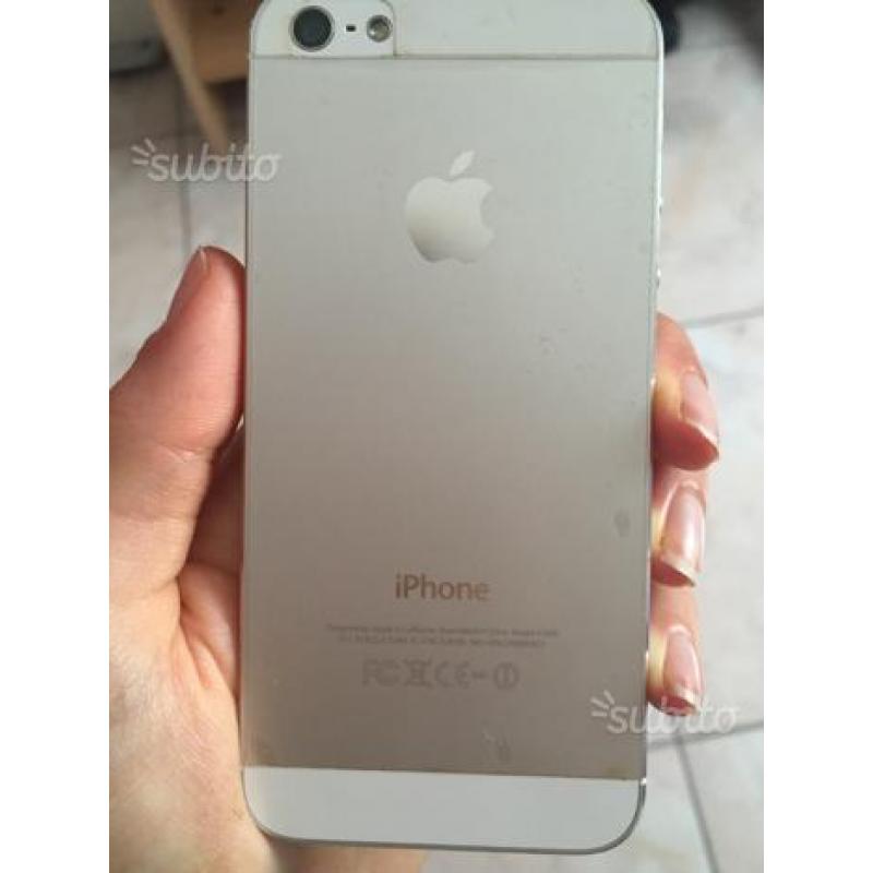 IPhone 5 argento 16gb originale