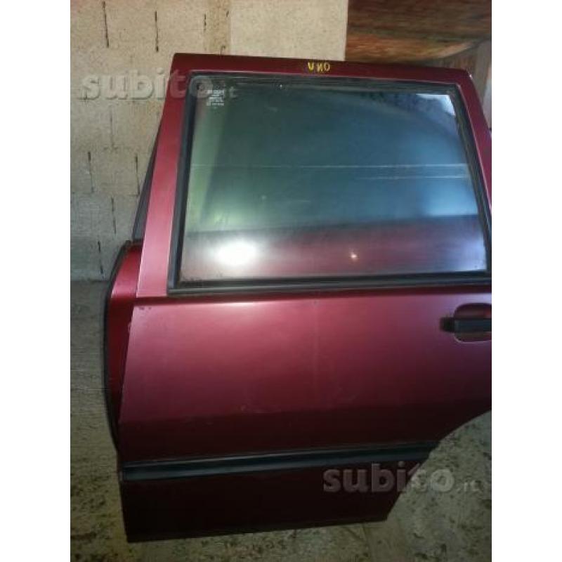 Sportello porta portiera fiat uno post sx bordò