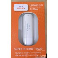 CHIAVETTA WIND HUAWEI E173 HSPA 7.2Mbps