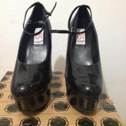 Scarpe PVC Nero lucido 37