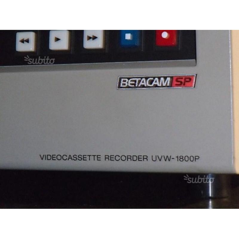 Sony UVW-1800P Betacam SP