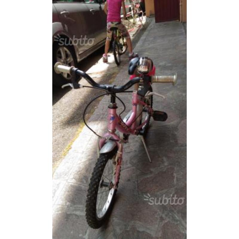 Bicicletta per bimba da 3 a 6 anni