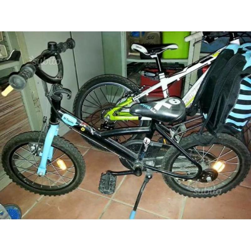 Bicicletta bambino + canestro basket