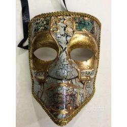 Maschera color oro multicolre venezia