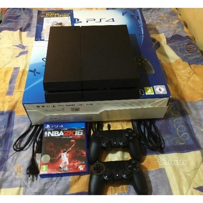 Playstation + 2 Joystick + NBA 2k16