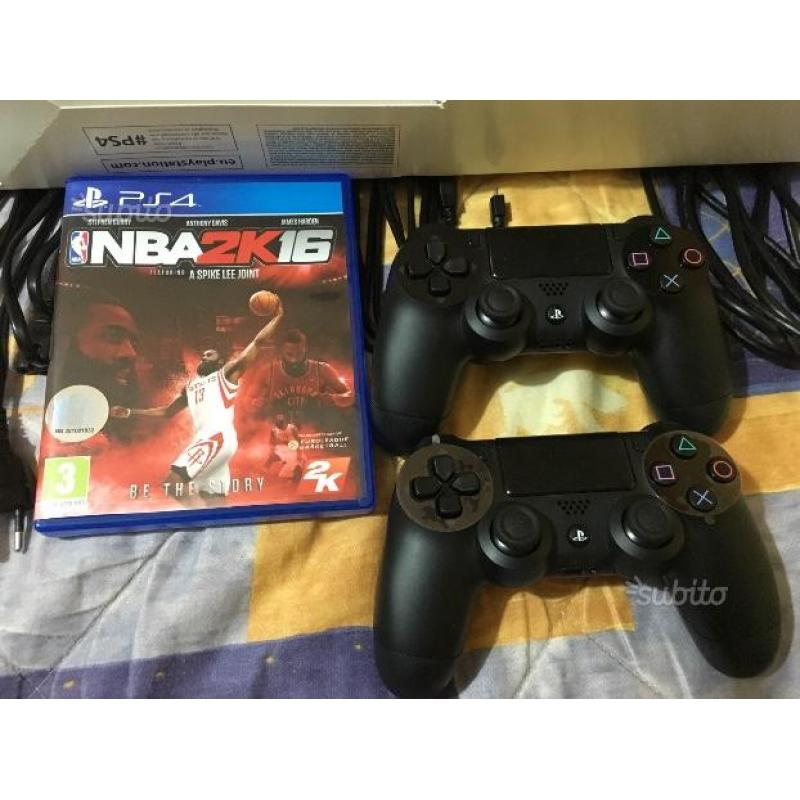 Playstation + 2 Joystick + NBA 2k16