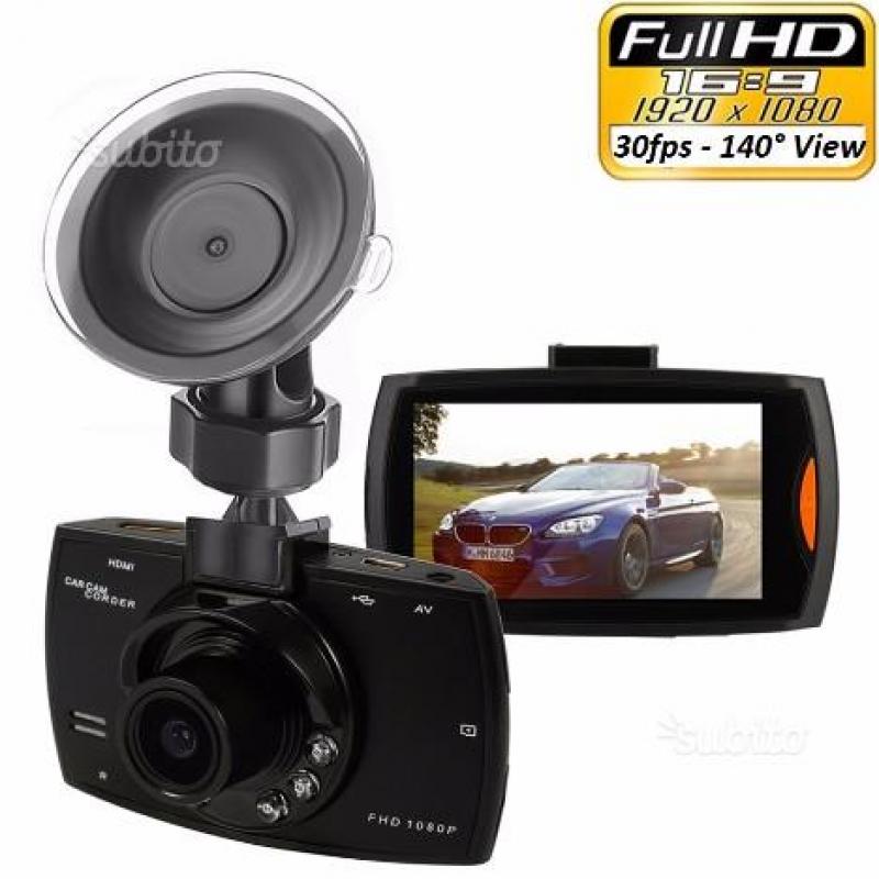 Dash cam videoregistratore auto FULL HD 1080P