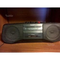 Radio registratore a cassetta SONY cfs-b21l