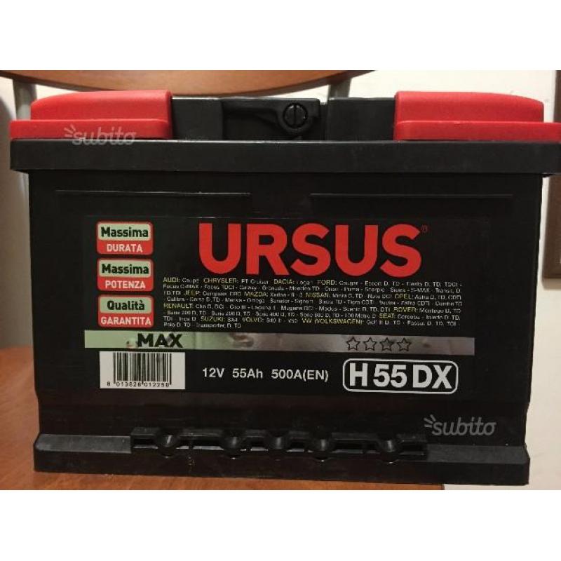 BATTERIA URSUS H55DX, 12V 55Ah 500A(EN)