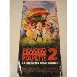 PIOVONO POLPETTE 2 locandina originale cinema