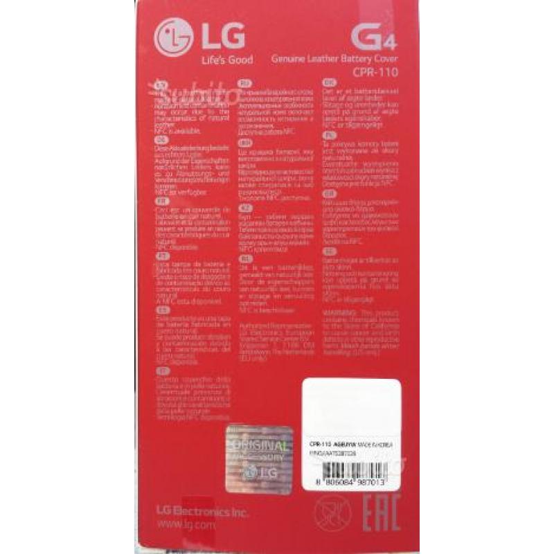 Cover Originale in pelle LG G4