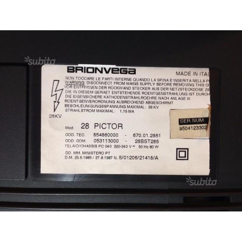 TV da collezione "Brionvega 28 Pictor" - Vintage