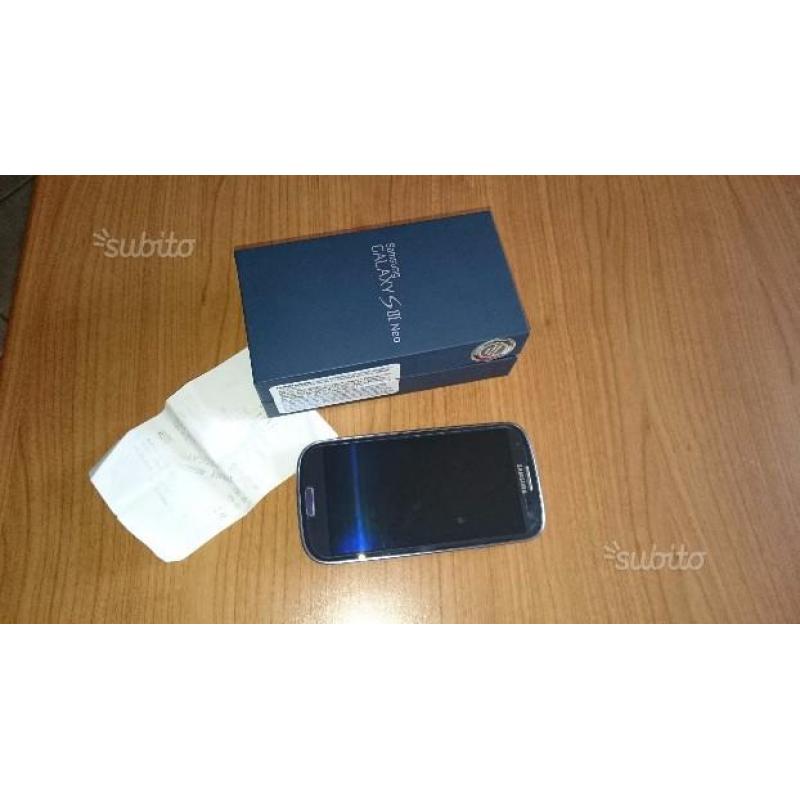 Samsung galaxy s3 neo senza alcun graffio