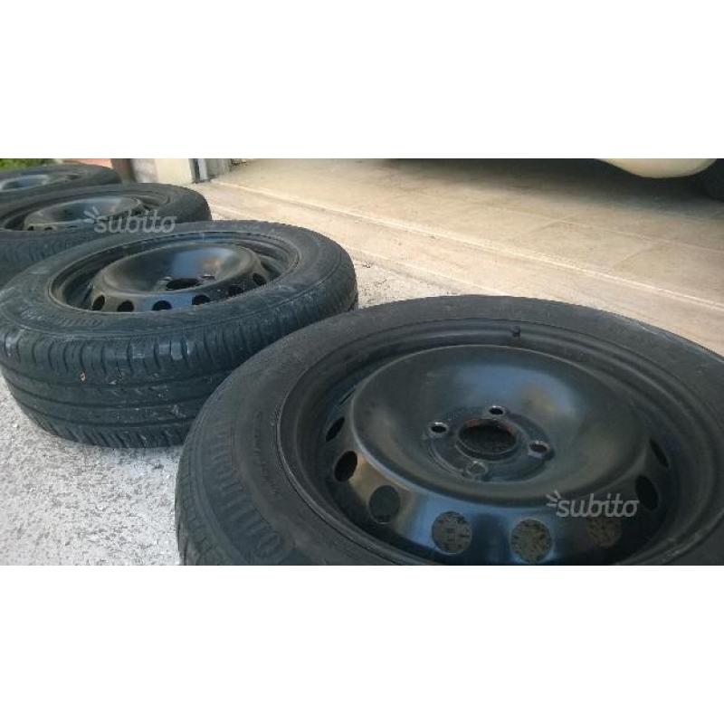 Cerchi in ferro 15" 4x100 Fiat