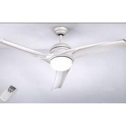 Ventilatore con luce da soffitto lampadario