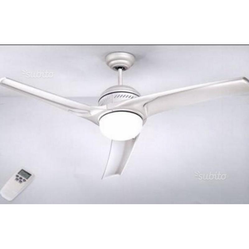 Ventilatore con luce da soffitto lampadario