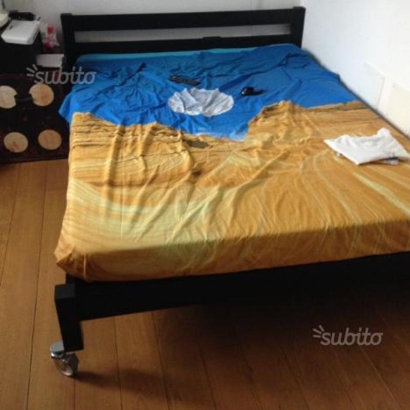 Letto IKEA con doghe e materasso: 150 x 200