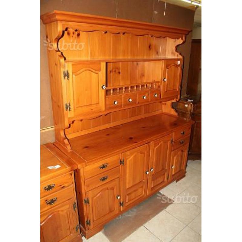 Credenza e buffet in pino stile rustico