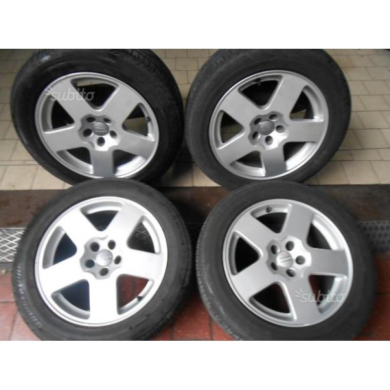 Cerchi gomme audi tt a1 a2 a3 vw polo gol16 5x100