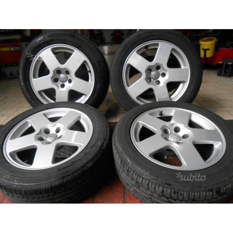 Cerchi gomme audi tt a1 a2 a3 vw polo gol16 5x100