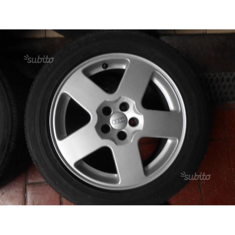 Cerchi gomme audi tt a1 a2 a3 vw polo gol16 5x100