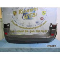 Paraurti posteriore nero renault scenic 04