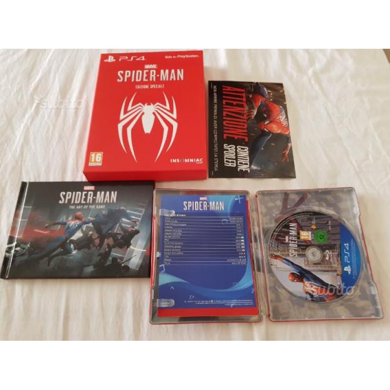 Marvel Spider-Man Deluxe edition Ps4