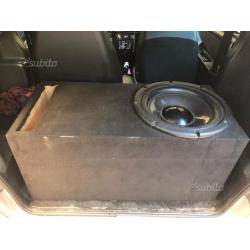 Subwoofer 38cm tec con amplificatore memphis