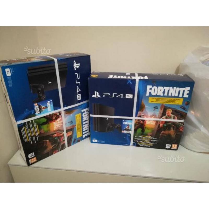 Ps4 pro 1tb con fortnite NUOVA sigillata