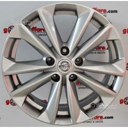 4 cerchi in LEGA NISSAN QASHQAI da 17" LU-2472